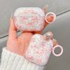 For Airpods 4 3 2 1 Case Cute Glitter Bow knot butterfly Shell pattern Crystal Soft Clear Earphone Cover For Airpods Pro 2 3 Protective