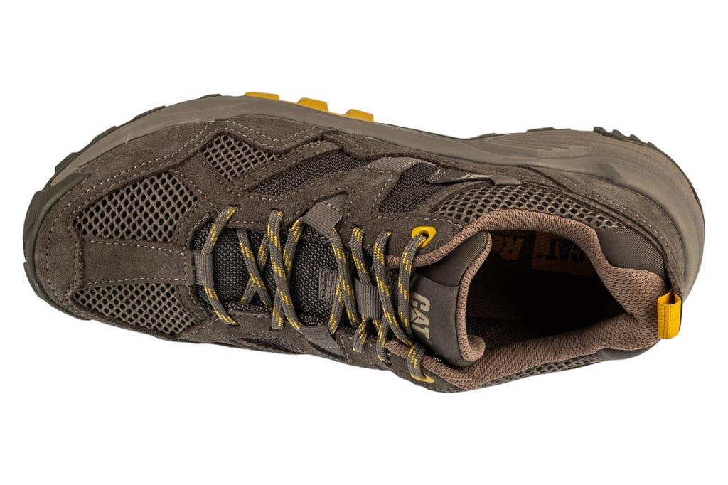 Caterpillar Grapple Suede Mesh, Mens brown Sneakers