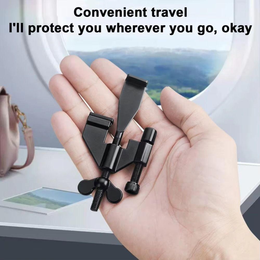 Portable Door Lock Childproof Security Door Locker Convenient Lock Buckle  Live Alone