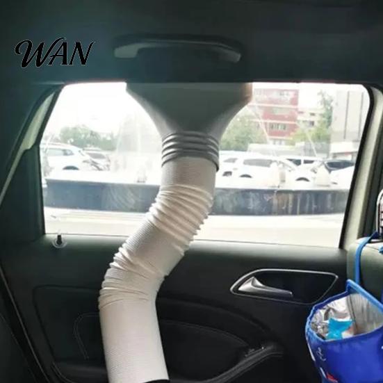 Air Conditioner Vent Hose Connector AC Window Flat Adapter, Exhaust Nozzle Coupler, 130mm/150mm for Portable Car Conditioner, Universal Kit Pipe Joint