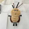 Creative Cockroach Doll Keychain Pendant Cute Funny Plush Cockroaches Toys Keychain Backpack Decoration Accessories Gifts