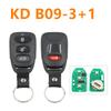 Universal 4 Button Remote Key Keydiy B09-3+1 for KD300 and KD900 To Produce Any Model  Remote