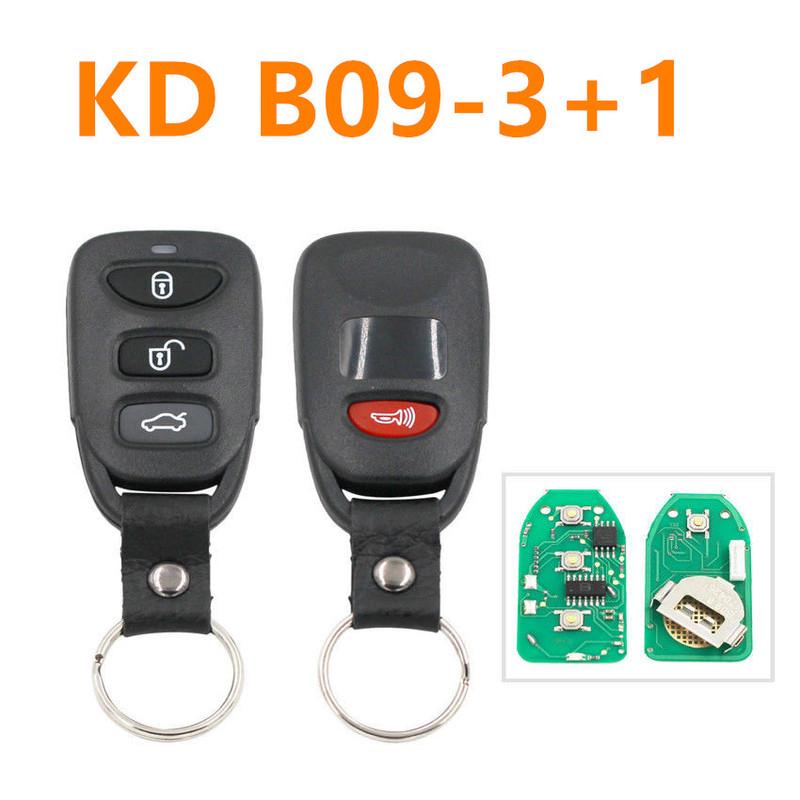

universal 4 button remote key keydiy B09-3+1 for KD300 and KD900 to produce any model remote