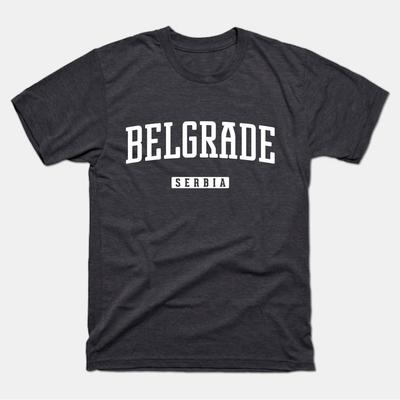 Belgrade Shirt | Belgrade Serbia T-Shirt Unisex T-Shirt