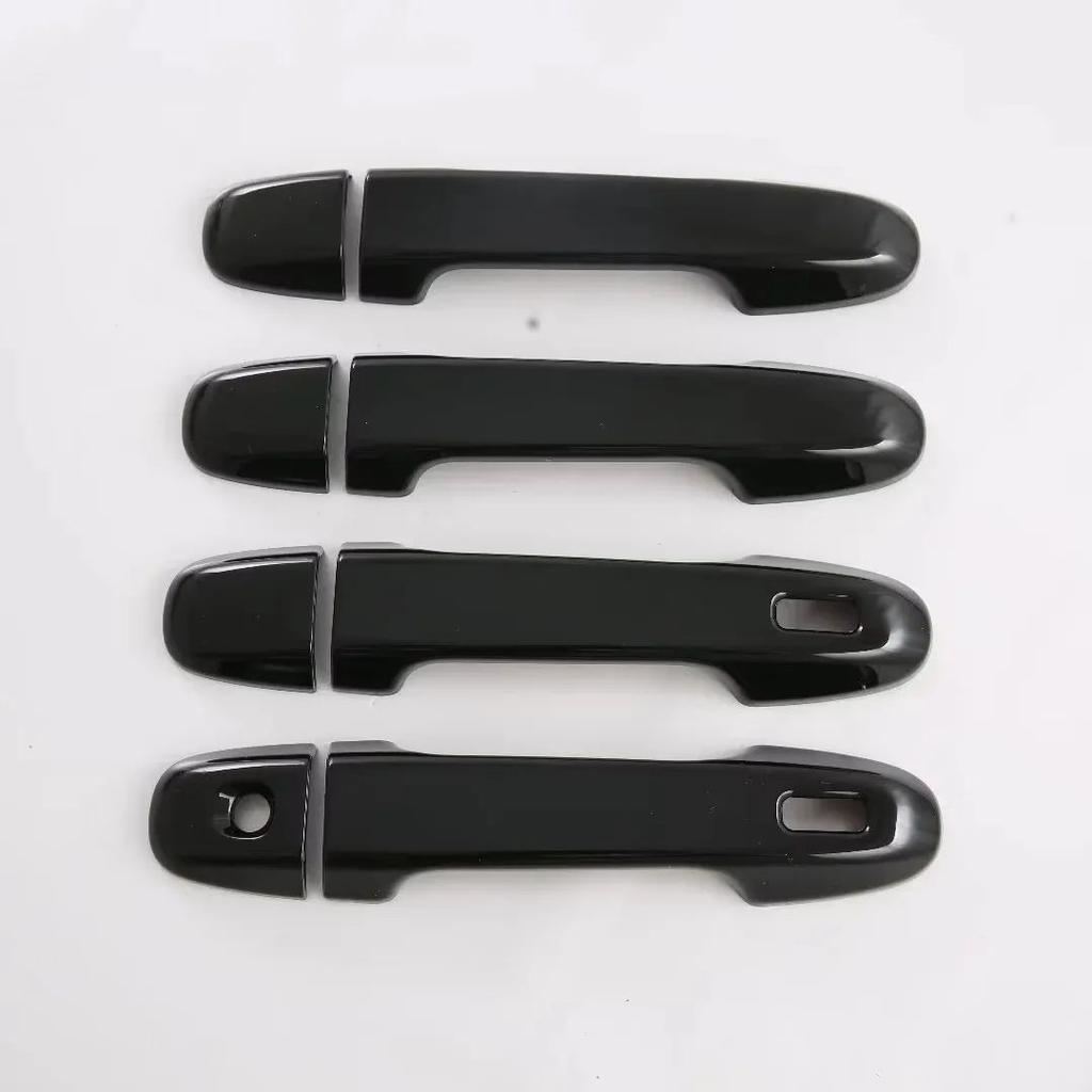 For Subaru Impreza 2017 2018 Auto Door Handle Cover Trims ABS Chrome Carbon Fiber Black Car Styling Accessories