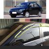For TOYOTA COROLLA EX 2001-2010 2011-2013 Car Body Styling Sticker Plastic Window Glass Wind Visor Rain/Sun Guard Vent Parts