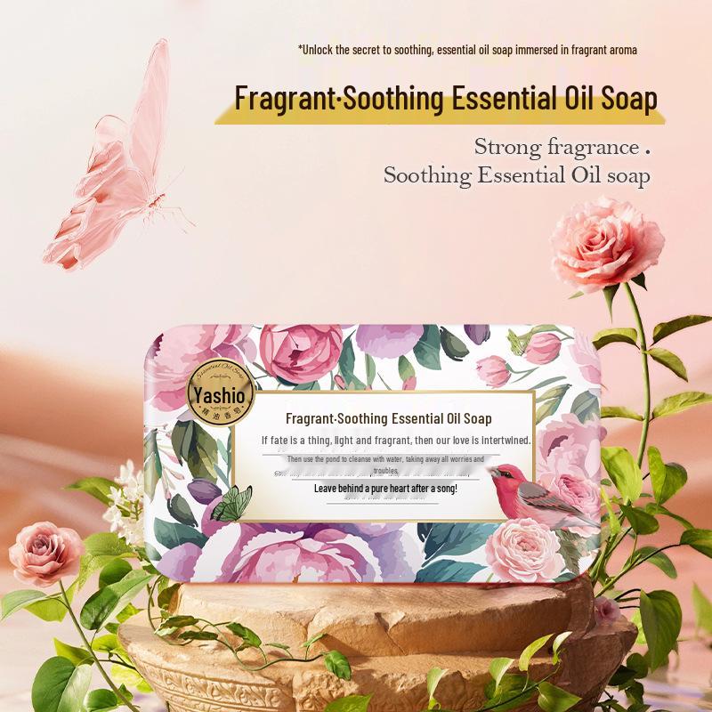 Yaxi Ou Floral Perfume Essential Oil Soap - Moisturizing & Nourishing Wedding Party Favors.