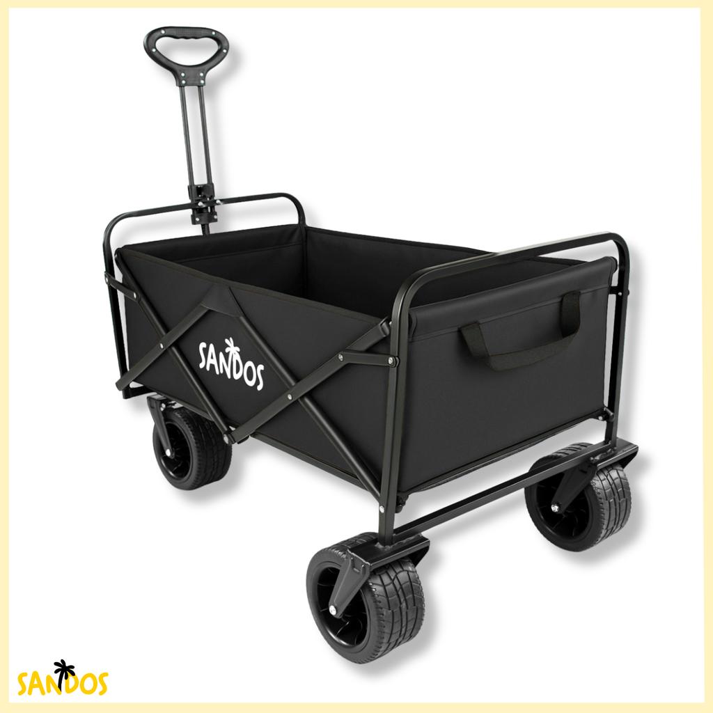 Beach Travel Stroller, Transport Trailer, 100kg, Foldable, Holiday