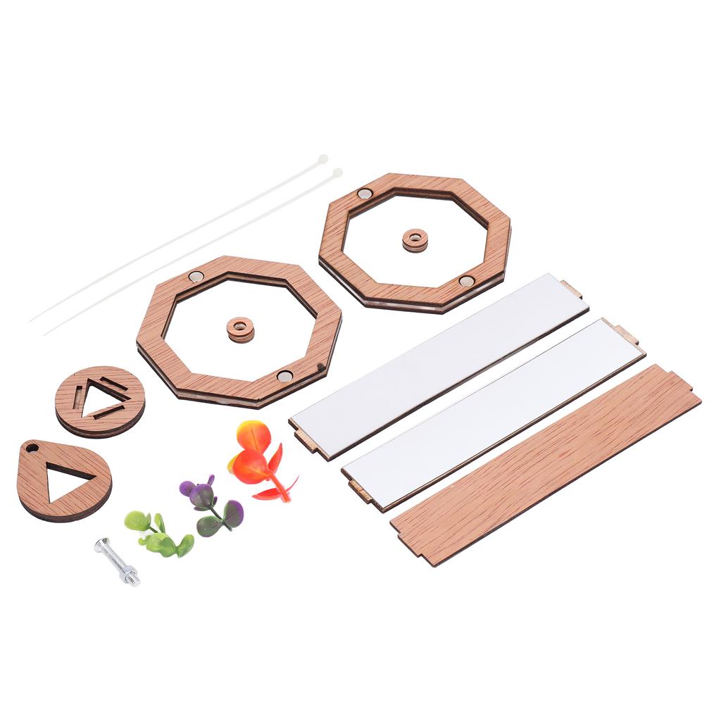 DIY Kaleidoscope Kit Develop Creativity Stimulate Imagination Safe Sturdy Durable Beech Kids
