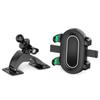 Universal Vehicle Phone Holder With 17mm Ball Head Base Heat Resistant ABS Construction For Secure Positioning