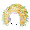Elegant Flower Hairpins for Teacher’s Day - Chinese Style DIY Hair Accessories & Hanfu Decorations for Children’s Crafts and Photography.