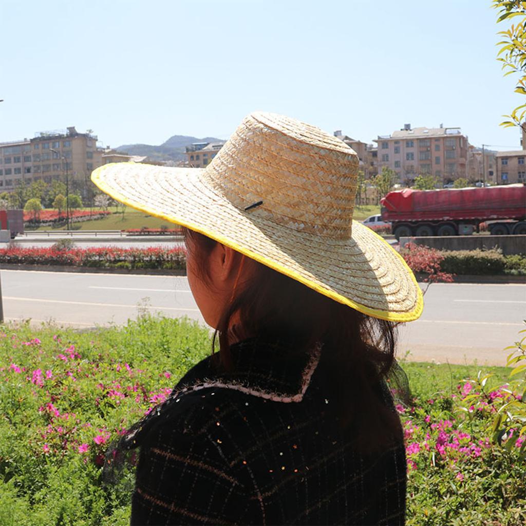 Lightweight Sun Hat with Non Woven Fabric Edging fExtra Durability and Comfort Go Fishing Gardening Household Accessory