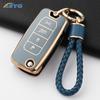 Fashion Tpu Car Key Cover Case Shell For Jeep Renegade Compass     4 Buttons Protected Holder Keyless Fob Bag