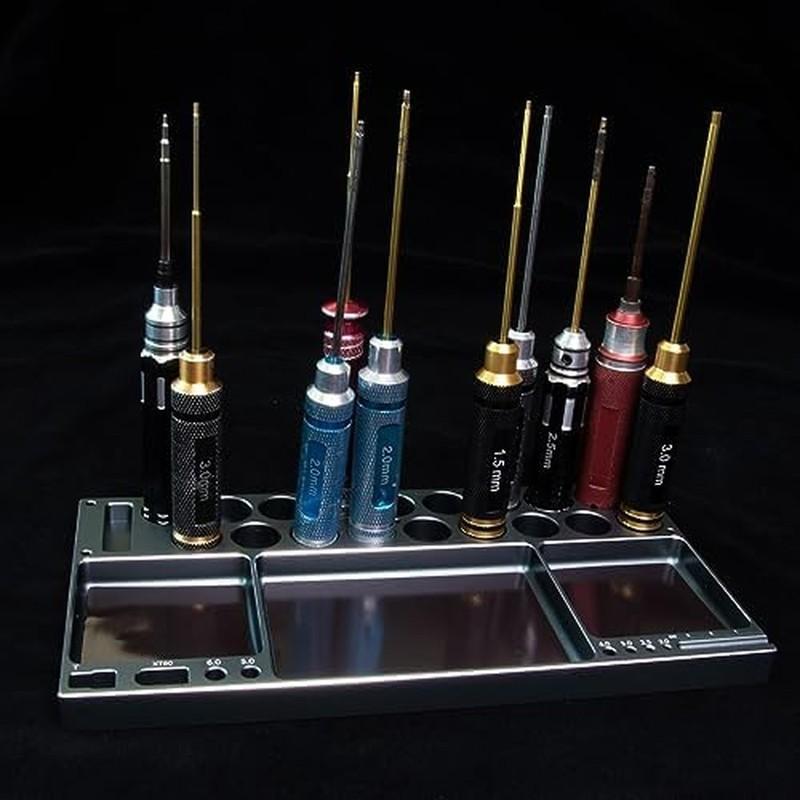 For Durable Metal RC Model Tool Rack for Organized Workspace and Easy Access to Screwdrivers Wire Cutters and Pliers