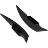 Akozon 1 Set of Motorcycle Side Winglet Aerodynamic Spoiler, Compatible with Universal Motorcycles and Electric Bikes (Black)