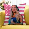 F-Freya S-Kye Singer Various Sizes Square Pillow Case For Car Home Bedchamber Decor