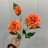 Long Branch Artificial Dahlia Flower 3 Heads Hydrangea Flower New Faux Flower  Wedding Decor