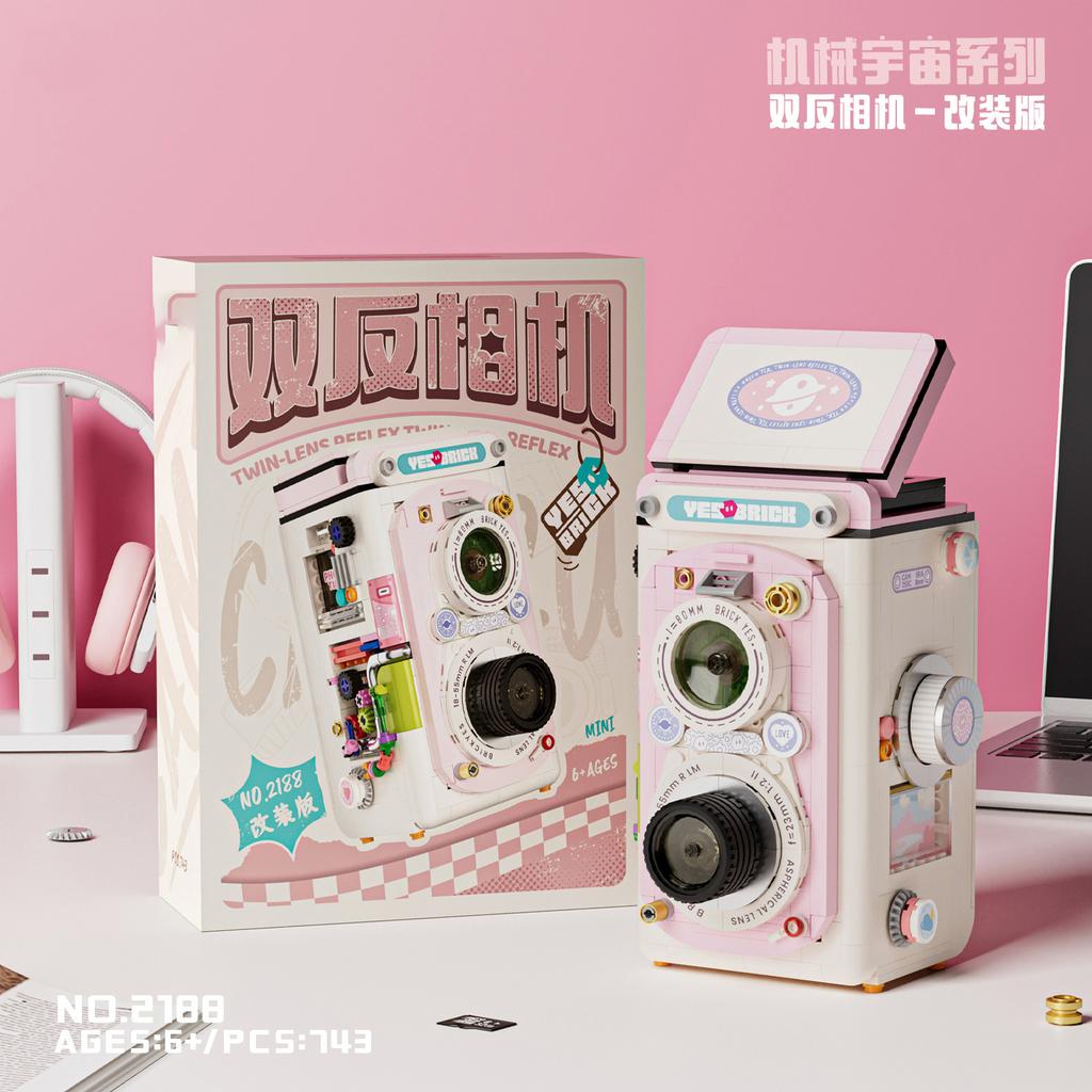 Camera Mini Bricks Set Micro Building Blocks Toys For Children 6 Years Decoration Home Block Assembling Construction For Adults