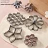 Golden Honeycomb Pastry Mold for Deep-Fried Snacks