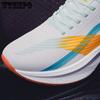 WTEMPO Summer Sneakers Neutral Mesh Breathable Sport Shoes Men's Slip Resistant Casual Shoes Women's Air Cushion Shock Absorbing Running Shoes