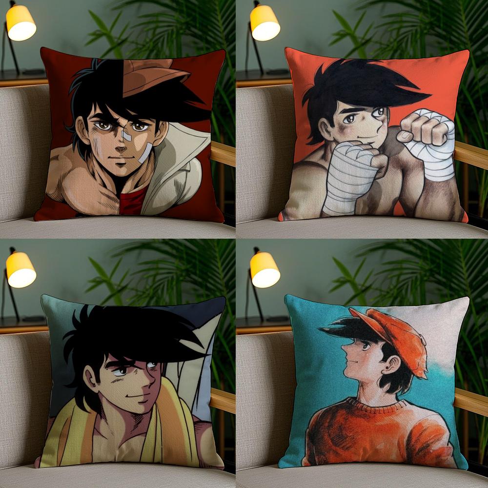 A-ashita No Joe Anime Pillow Case Pillow Case Plush Fabric Soft Double Sided Print Home Sofa High Quality Cushion