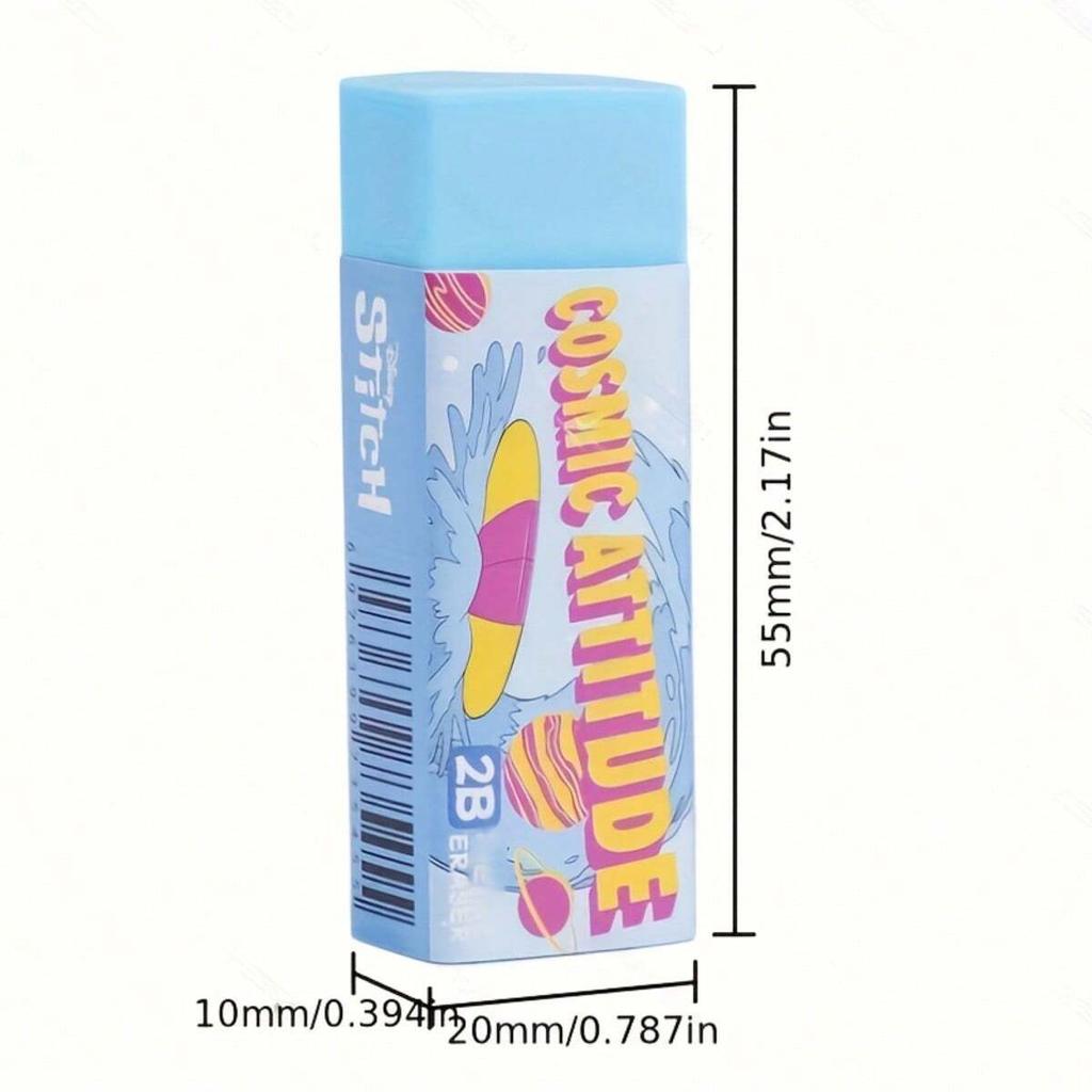 MINISO Zufälliger 1 Cartoon Mickey Radiergummi, Tragbar und Duftlos, Langlebiger und Leicht zu Reinigender Naturkautschuk, Perfektes Geschenk für Familie und Freunde