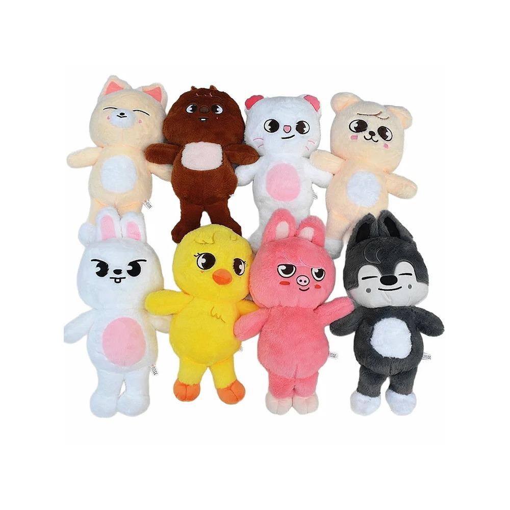 50cm New SKZOO Stray Kids Huang Xuanchen FM Mi JINRET BANGCHAN HAN Couple Children's Plush Doll Festival Gift BBOKARI