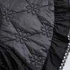 Sophisticated Sequins Quilted Cape False Collar Chinese Elegant Ruffled Lace Layering Shawl Clothing Accessory for Dress