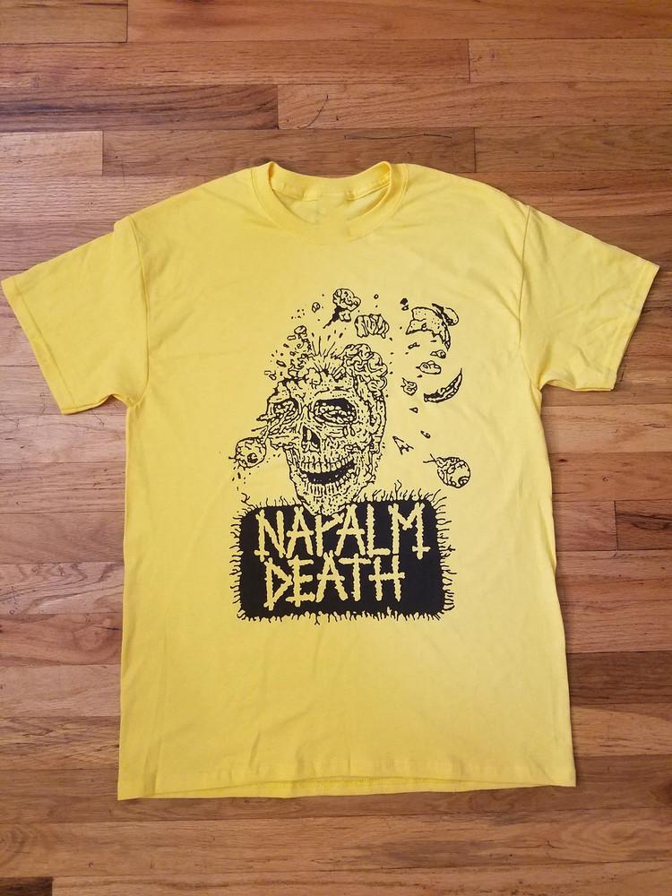 

Hot Napalm Death Band Short Sleeve T Shirt Full Size S-5XL BE2778 Unisex T-Shirt XXXXL