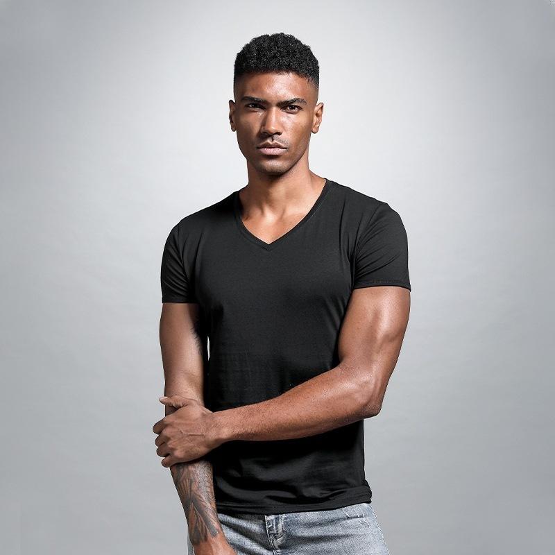 Men's Striped Cotton Blend Shirt