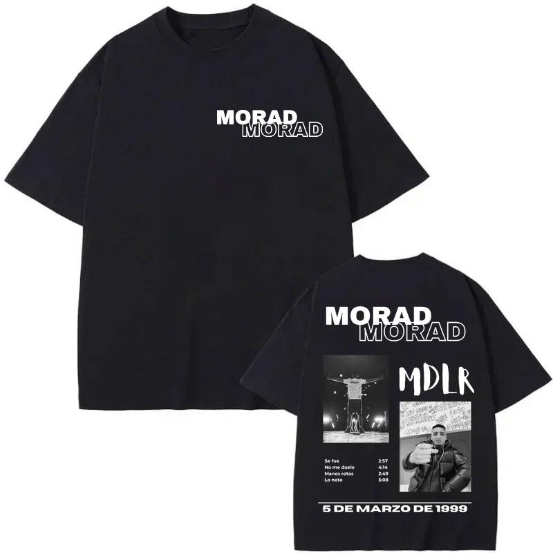 Rapper Morad Graphic T Shirts Men Women Clothing Fashion Hip Hop Tshirt High Quality Cotton Short Sleeve Tshirts Streetwear