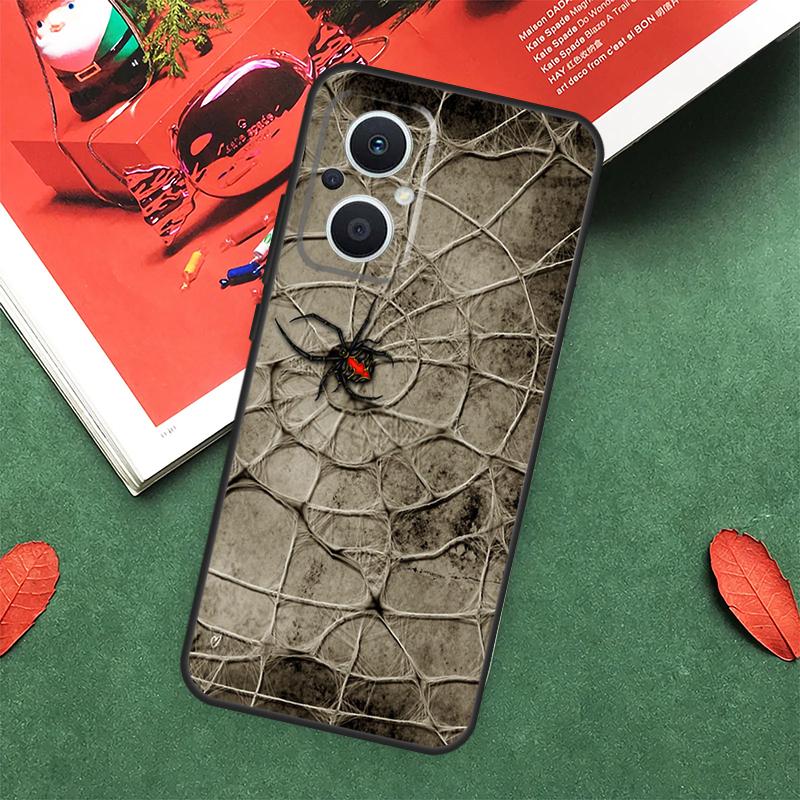 Spider Web Case For OPPO Reno 14 13 12 11 10 Pro 14F 13F 12F 11F 8 7 Lite OPPO Find X9 X8 X6 Pro Cover
