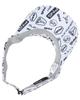Ping Apparel Men's Sun Visor (All-Over Print, Adjustable Size) / Golf Hat / 621-5187201 030_White x Navy FR
