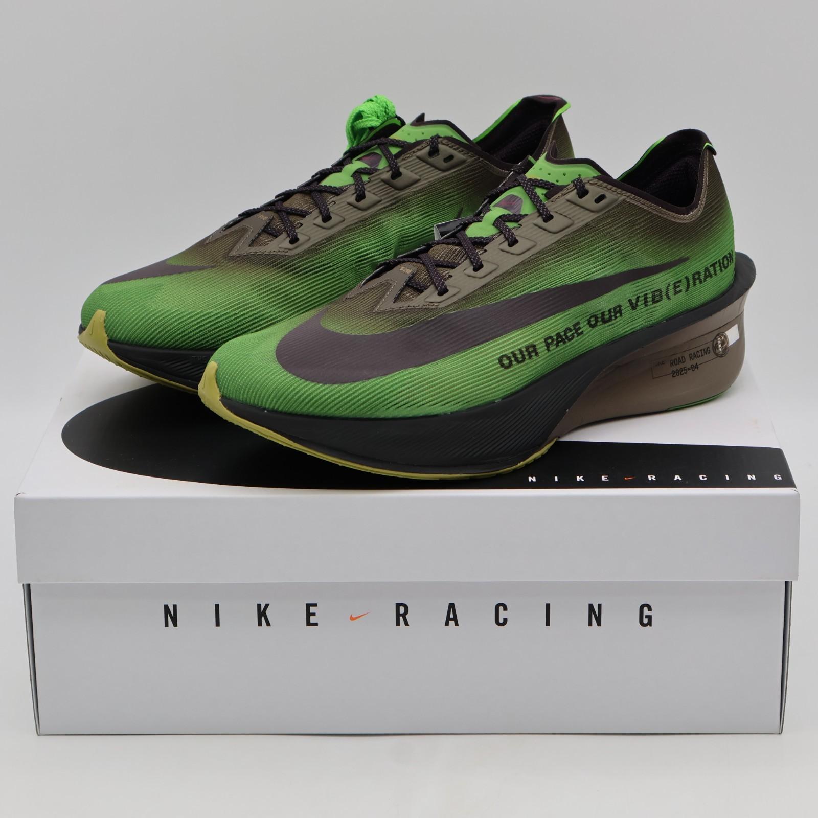 IQ3418-399 Nike Vaporfly 4 Хлорофилл Черный Ночь Миндальный Коричневый Пепельно-Бордовый (Мужской) 4