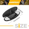 2x Sun Visor Vanity Mirror Cover Black For MINI Cooper R55 R56 R60 2007-2015 New