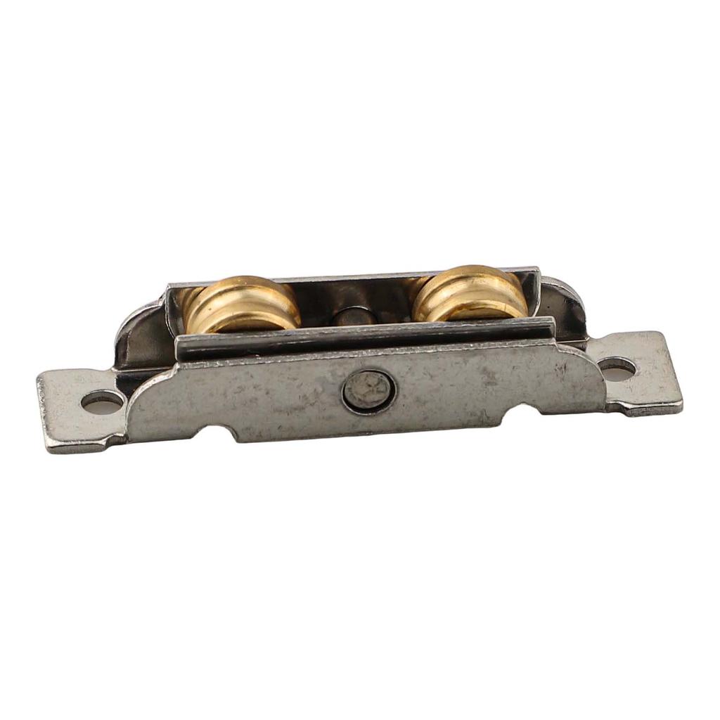 4pcs Sliding Door Pulley Rollers Stainless Steel Copper Ball Bearing Wheel Roller Cabinet Window Pulley Wheel Window Accessories