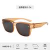 New polarized TR myopia sunglasses cover, rice nails, outdoor anti-ultraviolet driving sunglasses for women