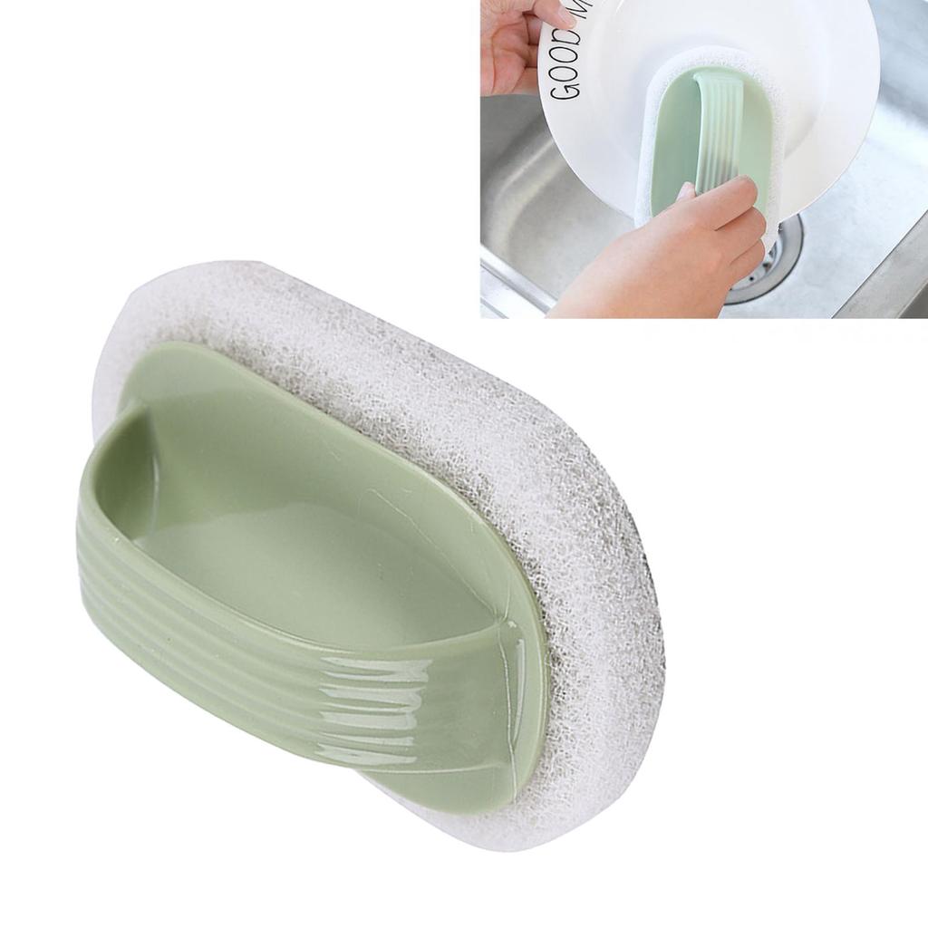 Schrubbbürste PP-Faser Tiefenreinigung Schrubbpad mit Griff für Dusche Fliese Badewanne Waschbecken Schwimmbecken Stufe Ecke