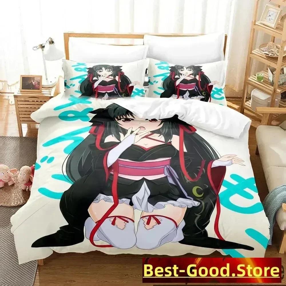 Comforter Anime Unbreakable Machine-Doll Bedding Set Bed Set Comforter King Queen Size Boys Adult