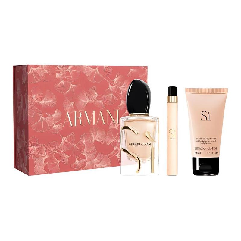 Armani Beloved Women s Fragrance Perfume Set EDP Blackcurrant Freesia 50ml+10ml+50ml