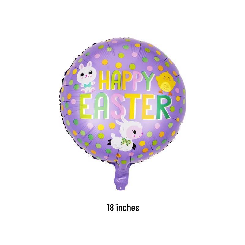 Oster-Folienballons - Eier, Hase, Küken, Kaninchen Cartoon-Formen für Partydekorationen