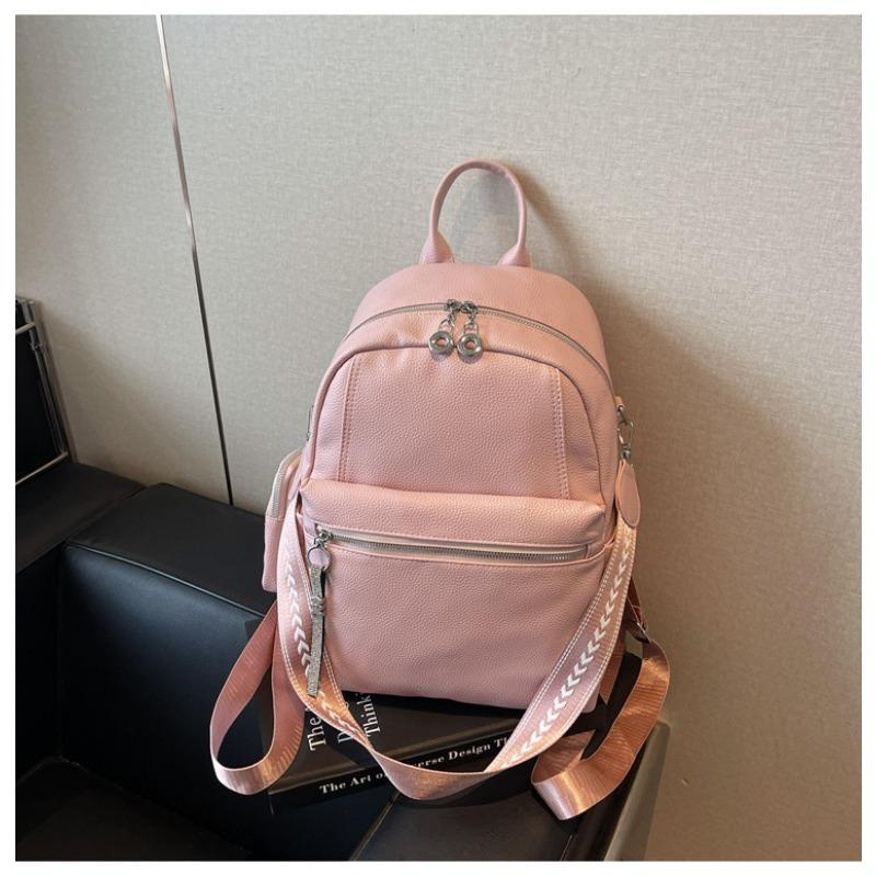 Large-capacity commuter women's bag spring and summer new trendy backpack simple fashion lightweight travel backpack