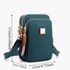 Zipper Small Square Bag Large Capacity Ladies Messenger Bag Fashion Woman Fanny Pack  Gifts