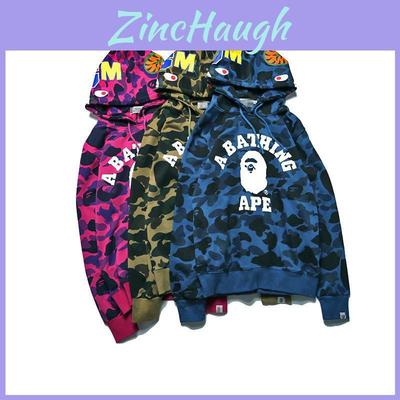 Shark Head 3d Print Hoodie With Camouflage Pattern For Casual Youth Fashion