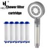 Universal Shower Filter Increases Water Pressure Removes Impurities For Standard Shower Heads Water Purification Cartridge