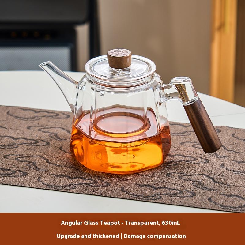 

Gieanxi Glass Household Brewing Tea High Temperature Resistant Kettle Water Separation Single Pot Tea Brewing Special Tea Pot 630ml