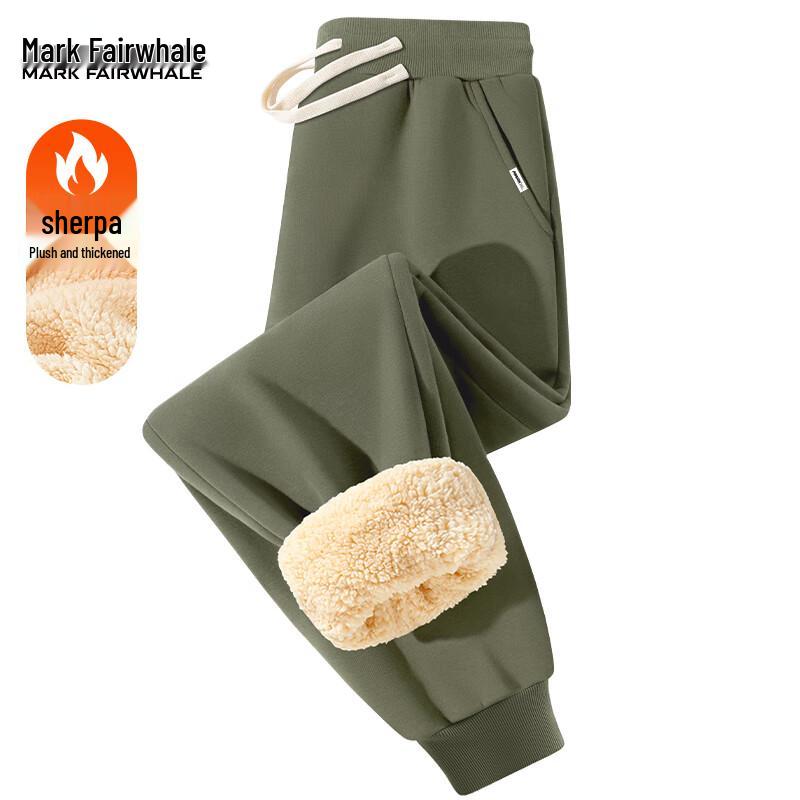 

Мужские спортивные брюки Mark Fairwhale с подкладкой из овечьей шерсти и манжетами 4XL