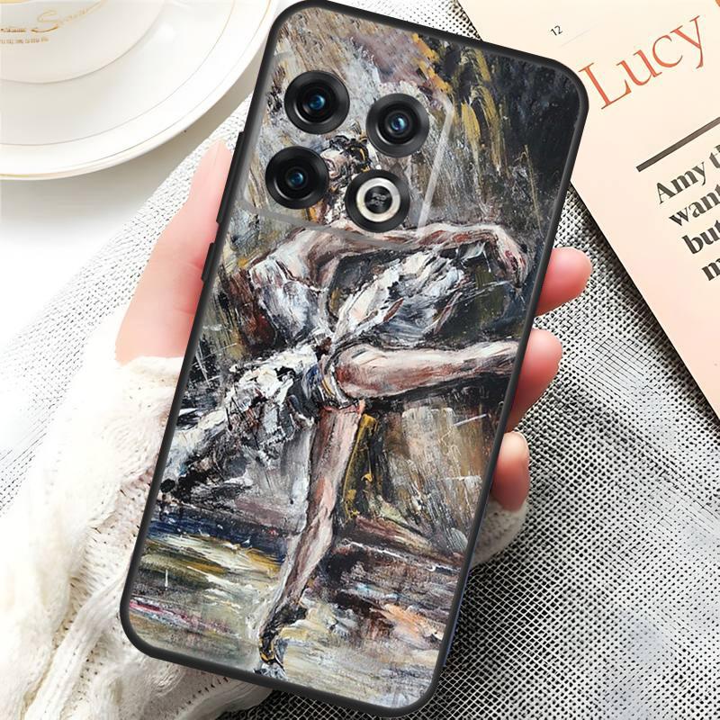 Swan Dance Ballet Cover For OnePlus 15 13 13R 13T 12 12R 10T 11 10 Pro OnePlus Nord 5 CE 4 3 Lite N20 N30 Case