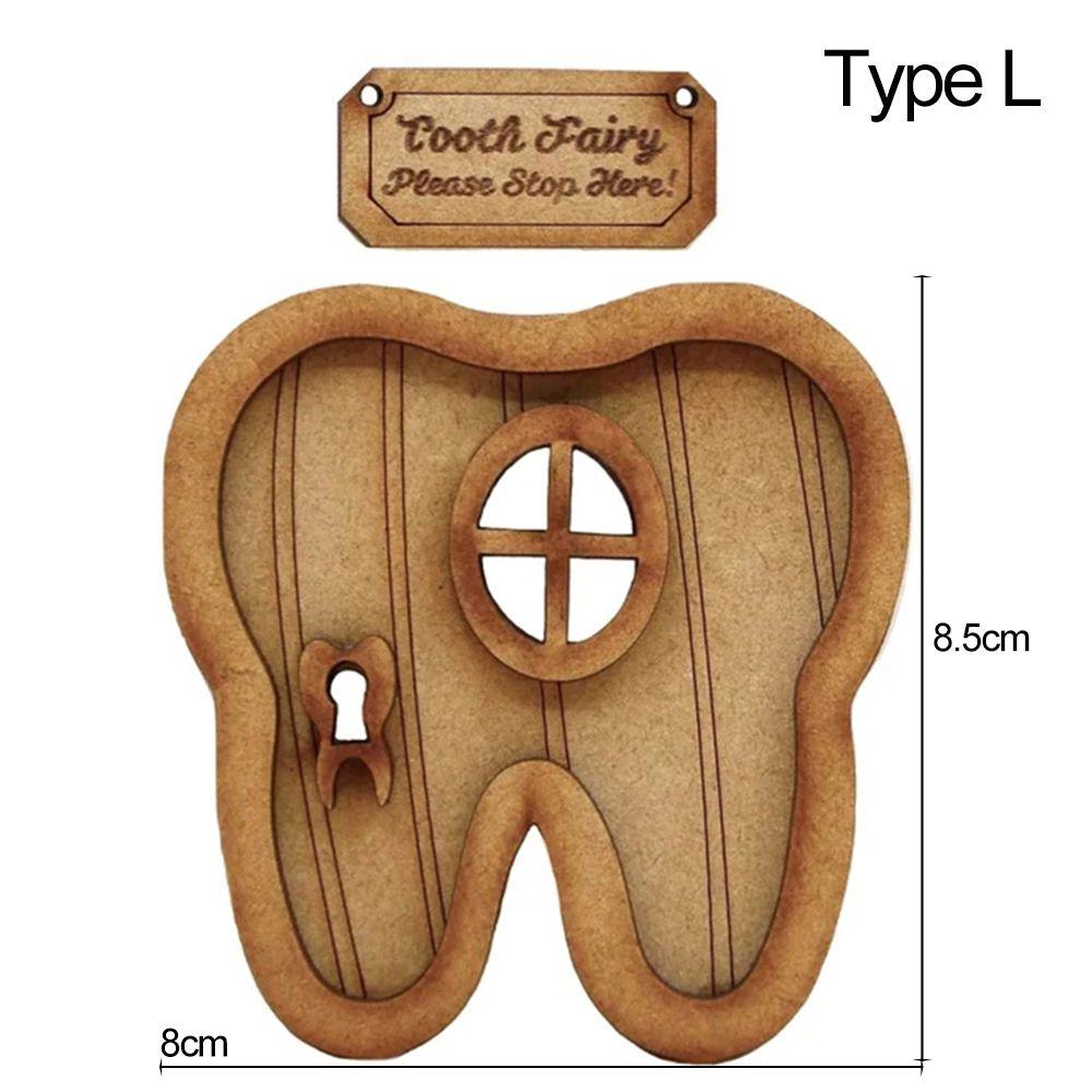 Miniature Fairy Gnome Door Figurines Vintage Wooden Elf Home Fairy Elf Door Kit For Yard Art Garden Tree Sculpture Statues Decor