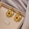 Multipurpose Drop Oil Ear Clip Stylish Ear Cuff for Distinctive Female New Chinese-style Ear Buckles Party Ornaments